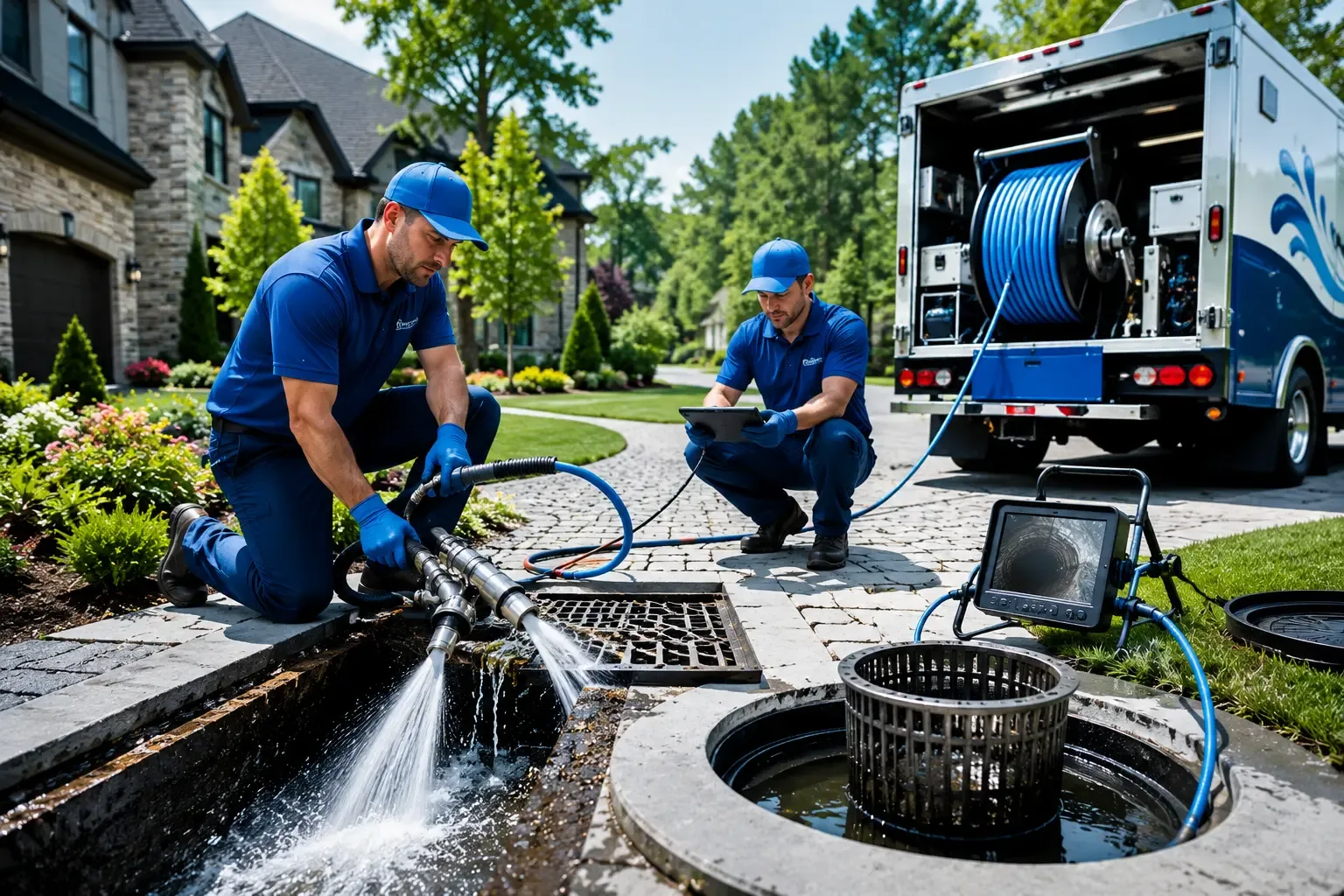 Local outdoor drain cleaning professionals in Zion, IL